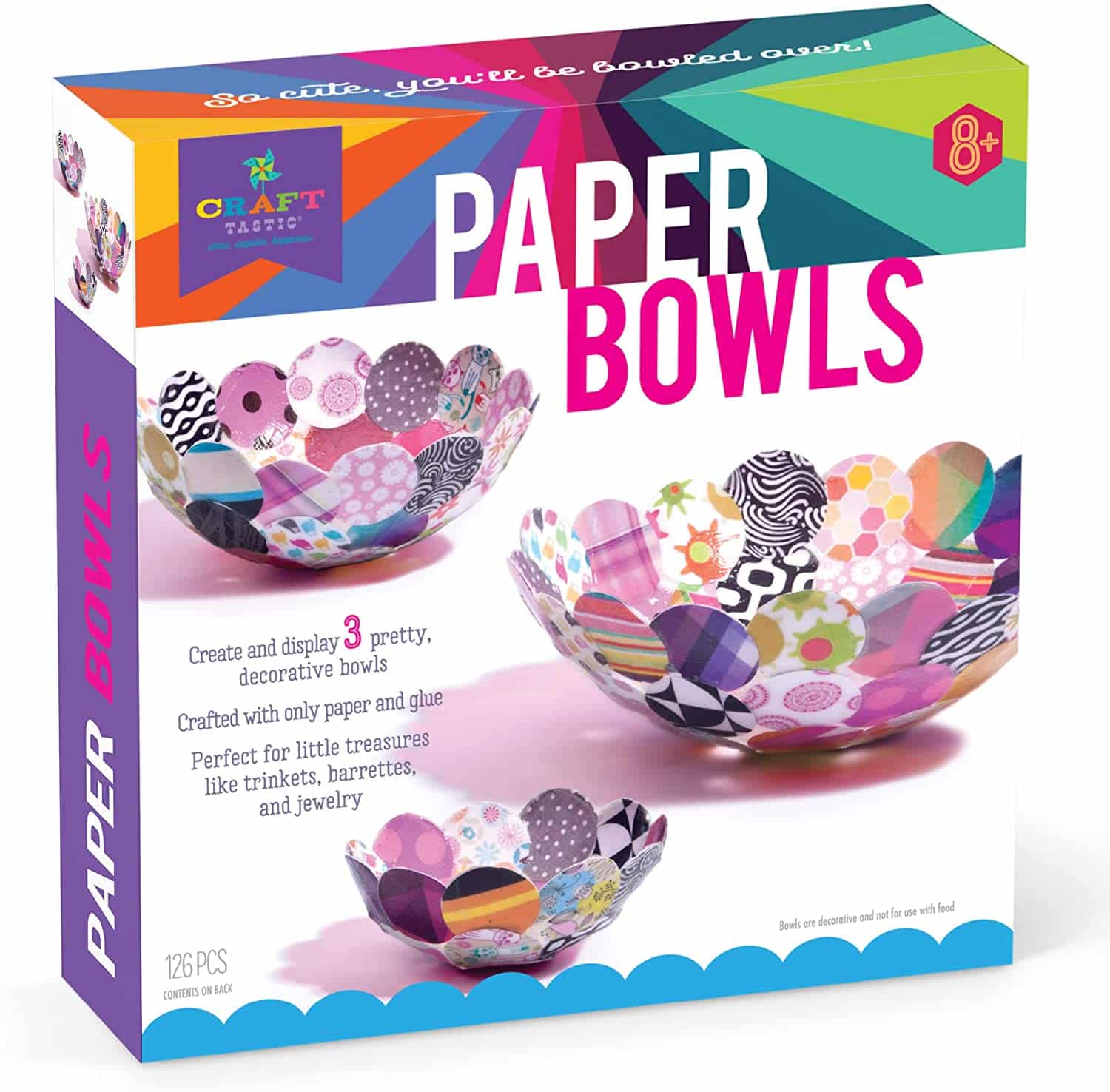 Craft-tastic Paper Bowls Kit