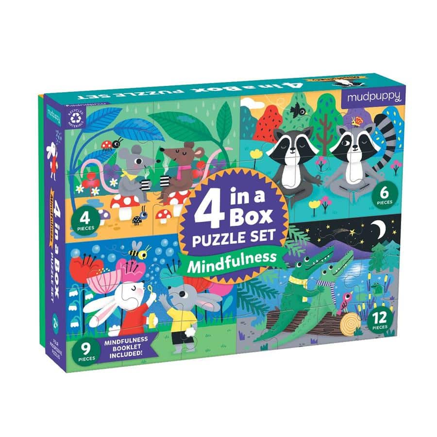 Mindfulness 4 in a Box Puzzle Set