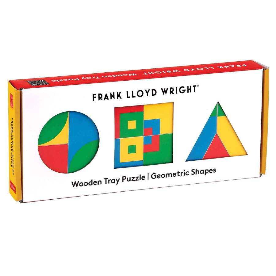 Frank Lloyd Wright Wooden Tray Puzzle