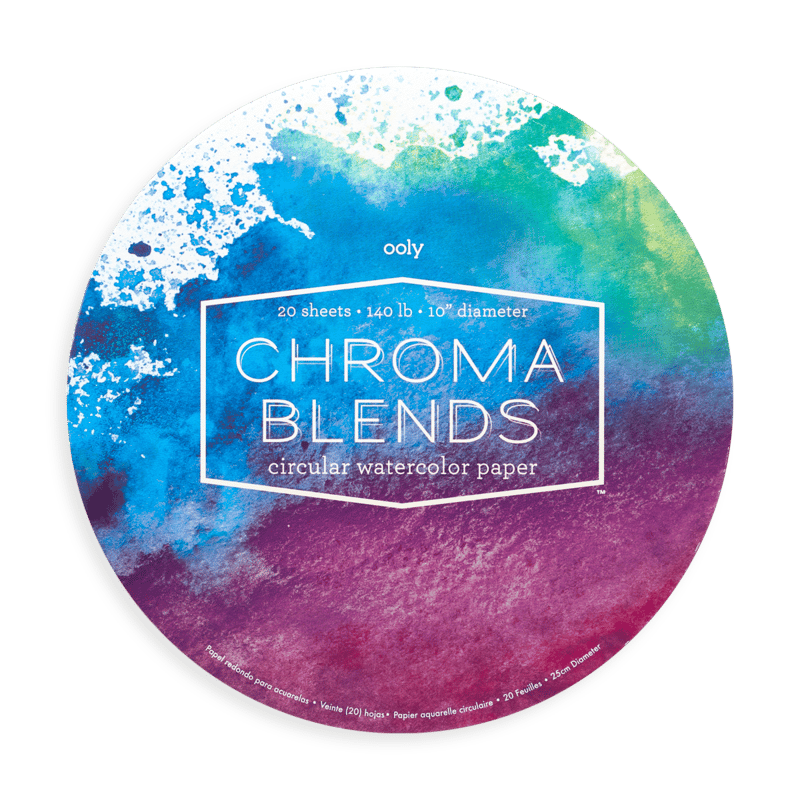 Chroma Blends Circular Watercolor Paper