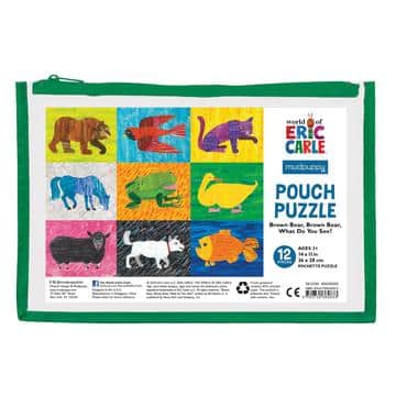 World of Eric Carle Brown Bear, Brown Bear, What Do You See? Pouch Puzzle