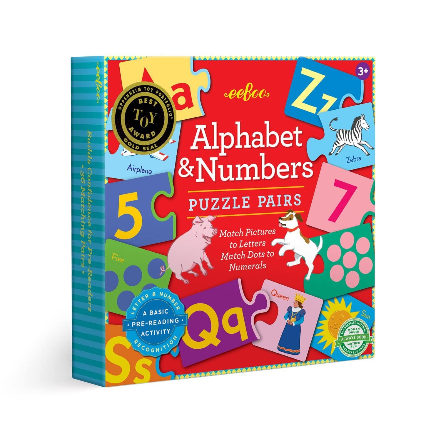 Alphabet & Numbers Puzzle