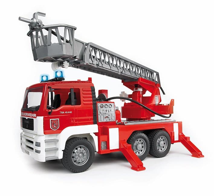 MAN TGA Fire Engine with Ladder Water Pump and Light/Sound Module