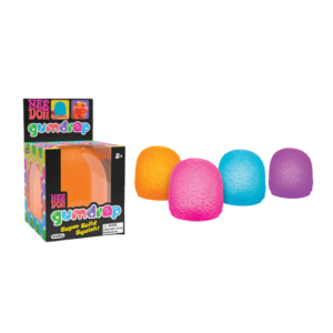 Colorful Nee Doh gumdrop squishy toys