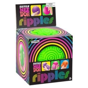 Super Nee Doh Ripples sensory toy box packaging.