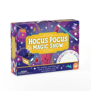 Hocus Pocus Magic Show kit for kids.