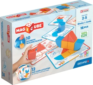 Magicube magnetic building blocks toy set for children.