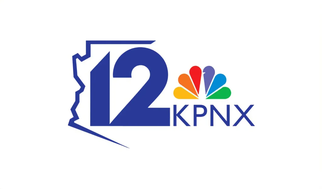KPNX 12 News logo with colorful peacock