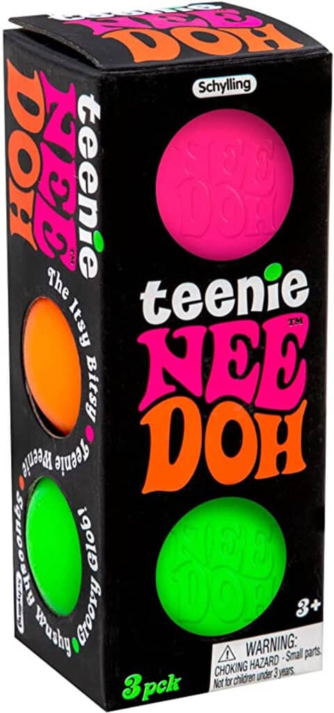 Teenie Nee Doh squishy toy pack