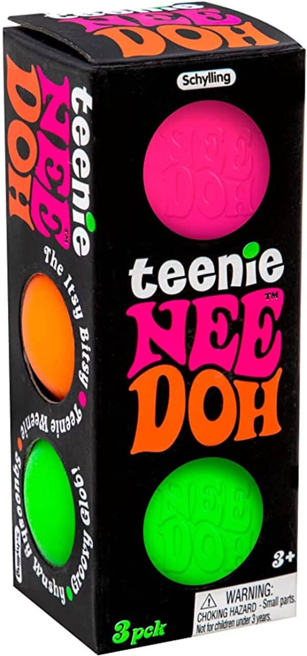 Teenie Nee Doh squishy toy pack