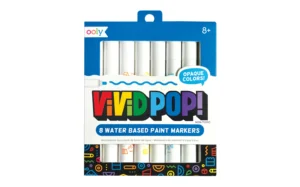 Vivid Pop 8 water-based paint markers
