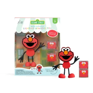 Sesame Street Elmo light-up sensory toy for kids.
