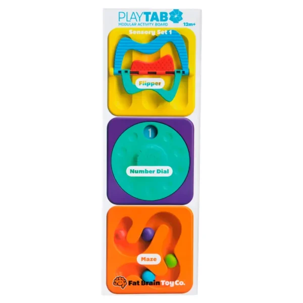 Playtab sensory activity board for toddlers.