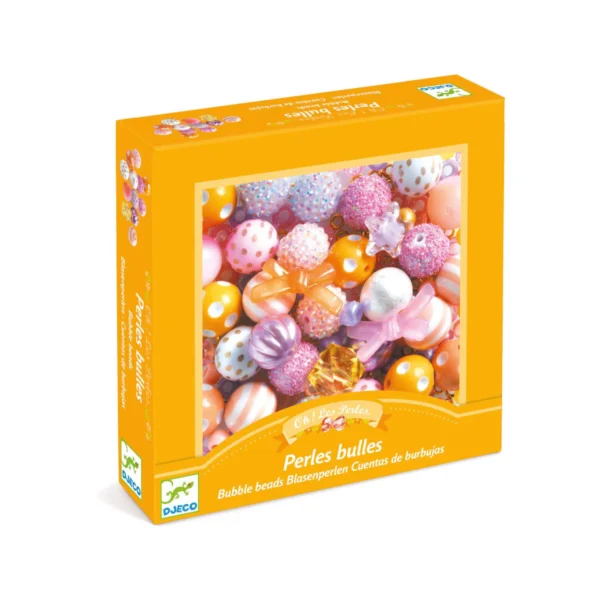 Djeco bubble beads craft set with colorful beads