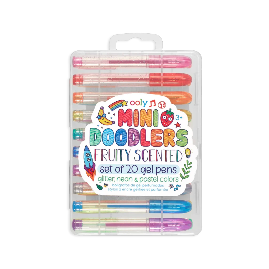 Fruity scented gel pens set of 20.