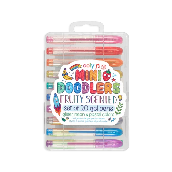 Fruity scented gel pens set of 20.