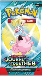 Pokémon card pack, Journey Together edition.