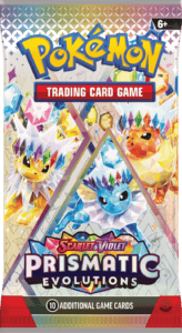Pokémon Prismatic Evolutions trading card game pack