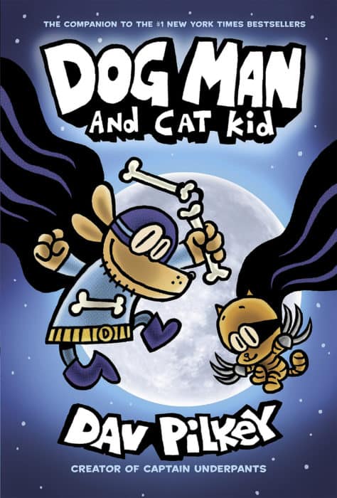 Dog Man and Cat Kid book cover.