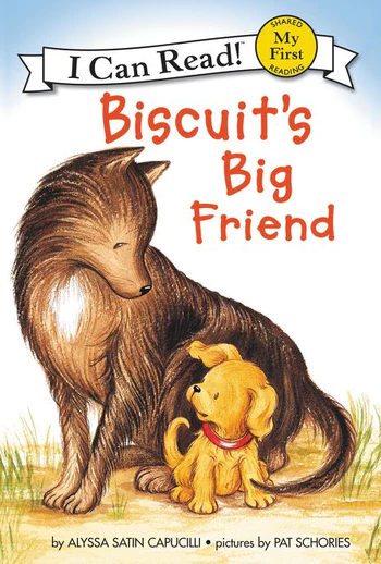 Children's book cover: Biscuit's Big Friend.