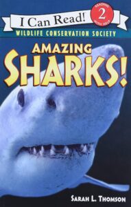 Book cover: Amazing Sharks by Sarah L. Thomson
