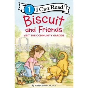 Biscuit and Friends visit community garden book cover.