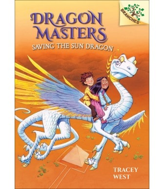 Dragon Masters: kids riding magical dragon.