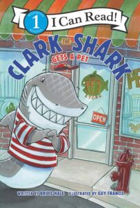 Clark the Shark gets a pet book cover.