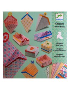 Djeco Origami small decorative boxes kit.