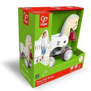 Hape Pony Pull Along Toy Box