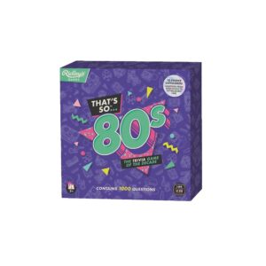 That's So 80s trivia game box.