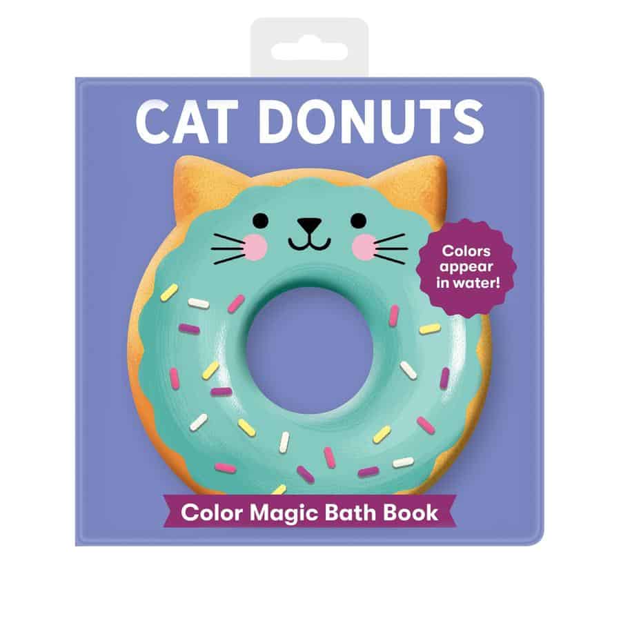 Cat donut color magic bath book cover