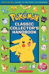 Pokémon Classic Collector's Handbook cover with characters.