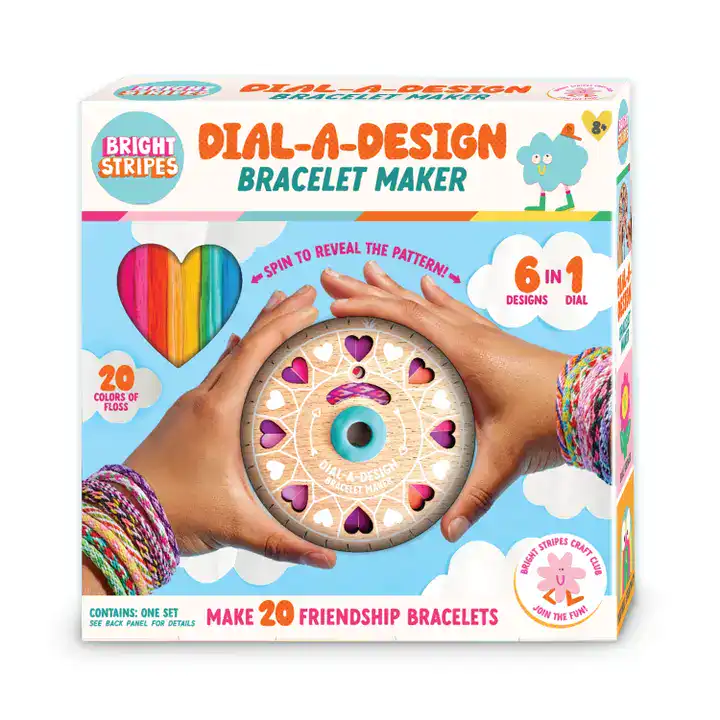 Dial-a-Design Friendship Bracelet Maker Kit