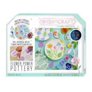 Flower Power Pottery DIY craft kit