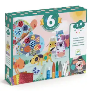 Children's creative activity kit by Djeco, ages 3-6.
