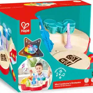 Hape Mini Conductor's Orchestra Toy Box