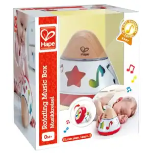 Hape rotating music box for babies