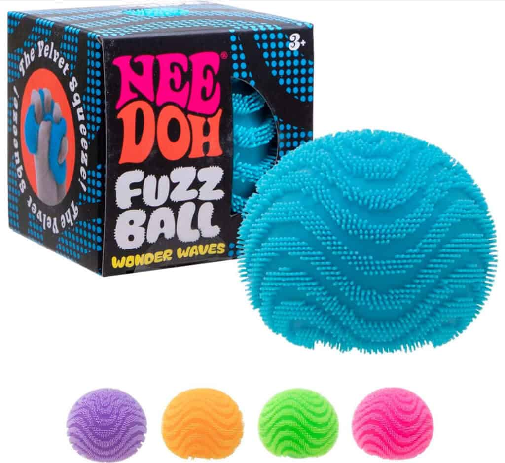 Nee Doh Fuzz Ball stress relief toy