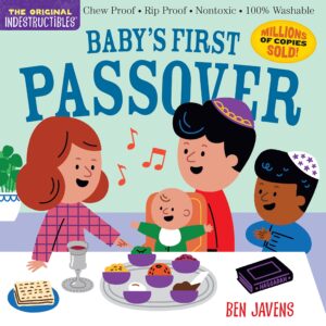 Illustrated cover of Baby's First Passover book
