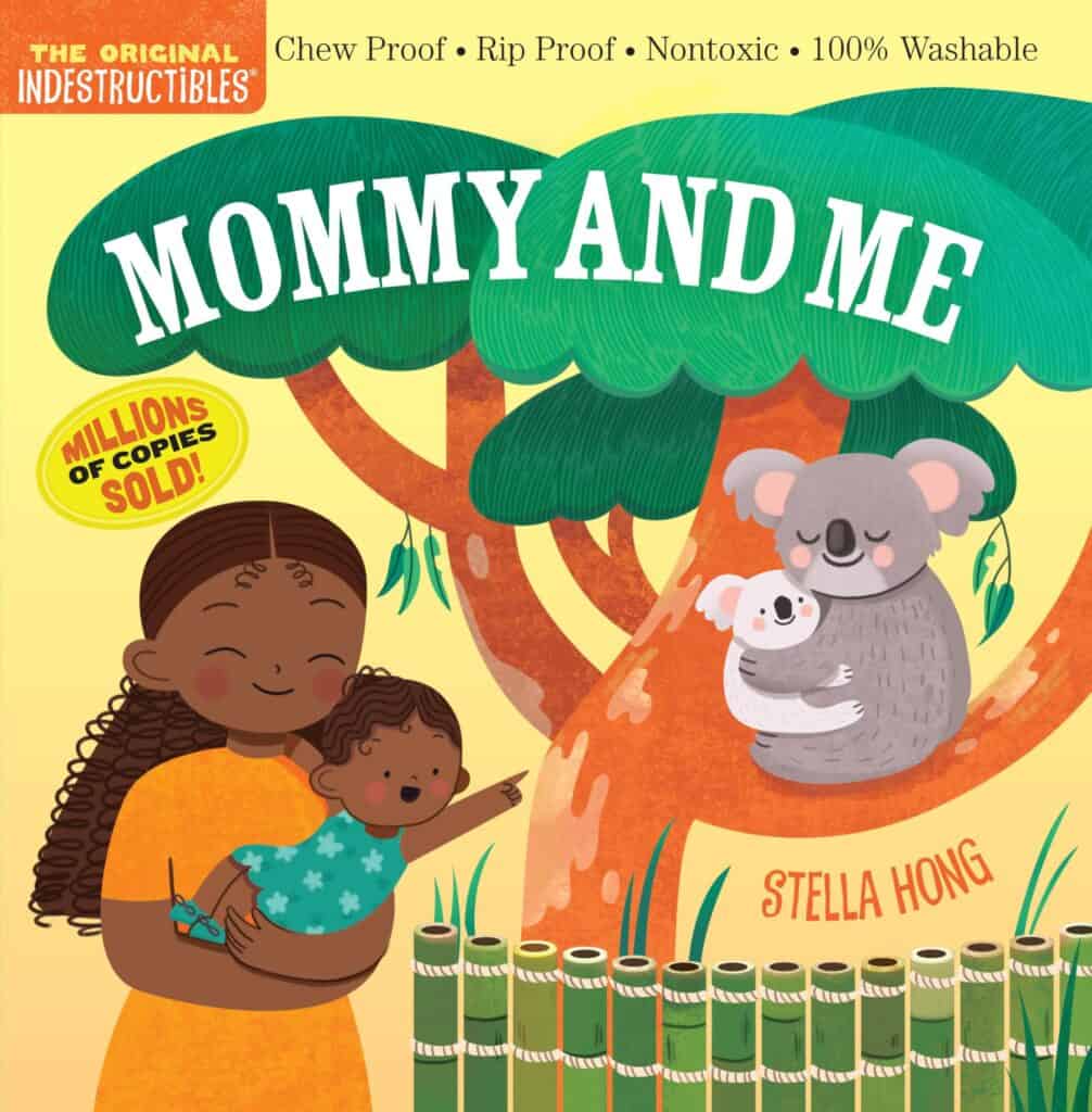 'Mommy and Me' book cover with koalas.