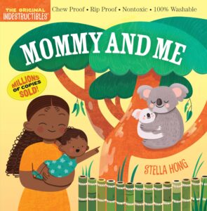 'Mommy and Me' book cover with koalas.