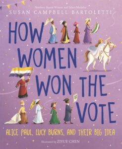 Book cover: How Women Won the Vote illustration.