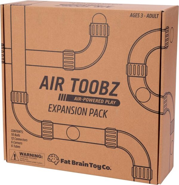 Air-powered play expansion pack box.