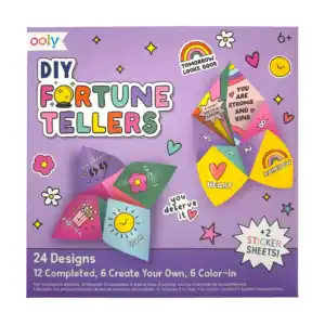 DIY fortune tellers craft kit for kids.