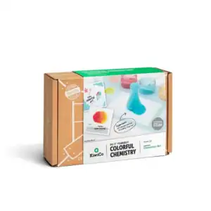 KiwiCo Colorful Chemistry kit for kids ages 3+.