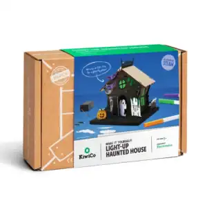 DIY Light-Up Haunted House Kit for Kids