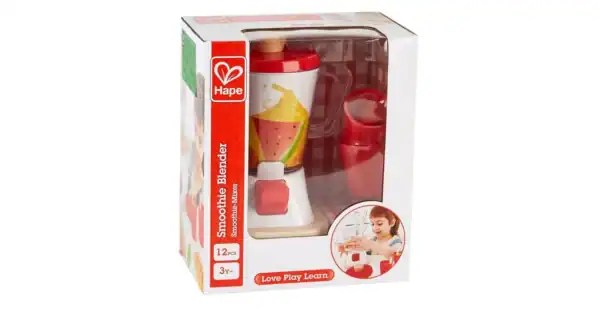 Toy blender for kids in a box.