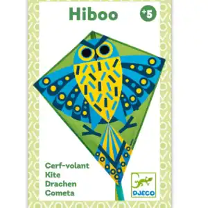 Colorful owl kite design for kids.