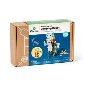 Build your own jumping robot kit for kids.